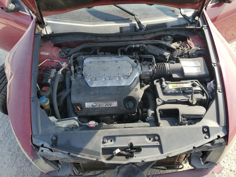 1HGCS2B83AA002893 - 2010 HONDA ACCORD EXL RED photo 11