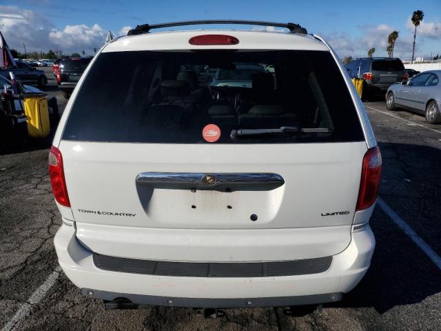 2A8GP64L07R325676 - 2007 CHRYSLER TOWN & COU LIMITED WHITE photo 6