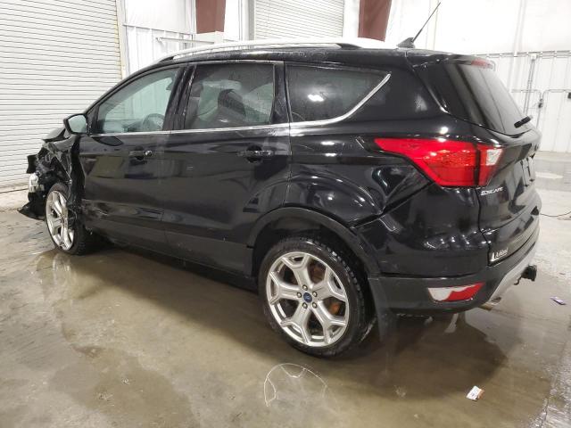 1FMCU9J94KUA71759 - 2019 FORD ESCAPE TITANIUM BLACK photo 2