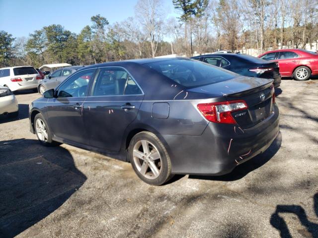 4T1BF1FK4DU235601 - 2013 TOYOTA CAMRY L GRAY photo 2