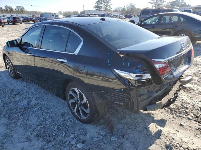 1HGCR2F79GA224487 - 2016 HONDA ACCORD EX BLACK photo 2