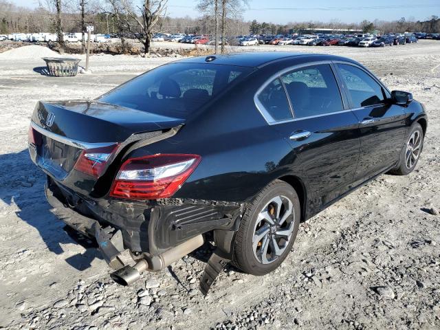 1HGCR2F79GA224487 - 2016 HONDA ACCORD EX BLACK photo 3