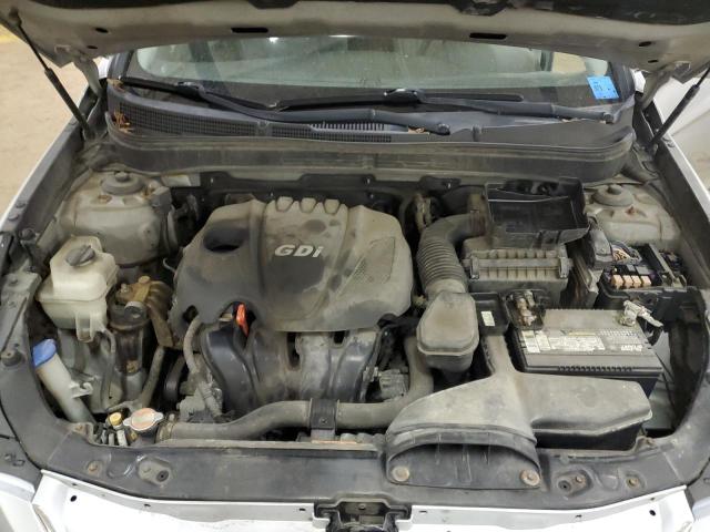 5NPEB4AC6BH269576 - 2011 HYUNDAI SONATA GLS SILVER photo 11