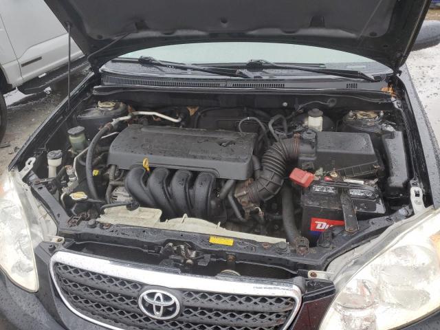 2T1BR32E98C886457 - 2008 TOYOTA COROLLA CE BLACK photo 11