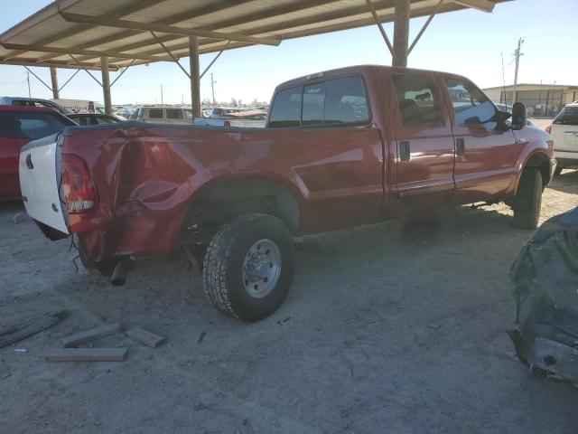 1FTSW31FX1EC10038 - 2001 FORD F350 SRW SUPER DUTY RED photo 3