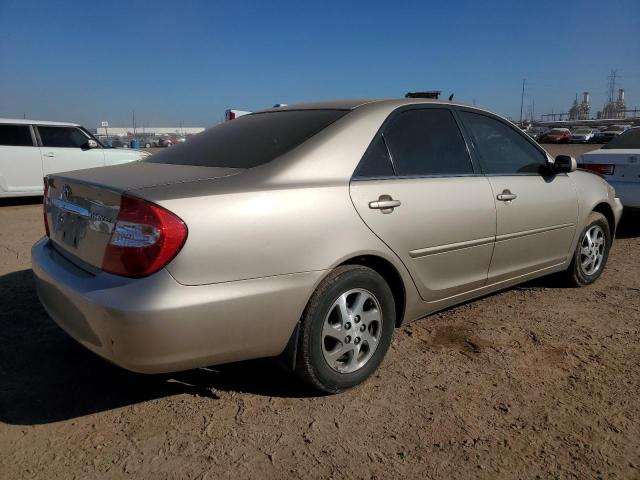 JTDBE32K640245515 - 2004 TOYOTA CAMRY LE TAN photo 3