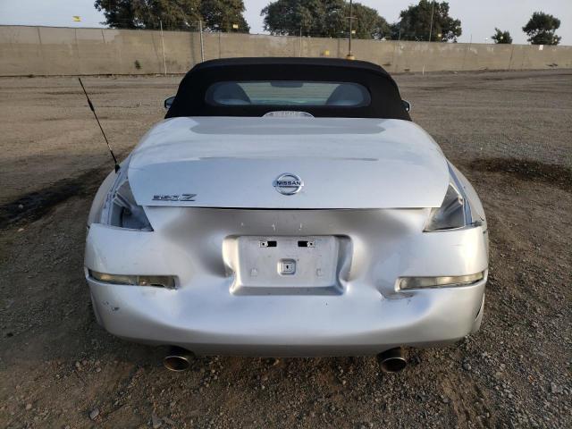 JN1BZ36A37M652813 - 2007 NISSAN 350Z ROADSTER SILVER photo 6