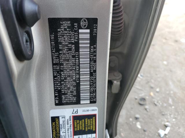 4T1BF1FK6FU984113 - 2015 TOYOTA CAMRY LE BEIGE photo 12