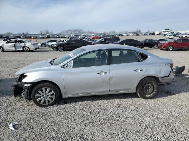 3N1AB7AP7GY272387 - 2016 NISSAN SENTRA S SILVER photo 1