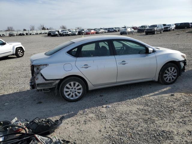 3N1AB7AP7GY272387 - 2016 NISSAN SENTRA S SILVER photo 3