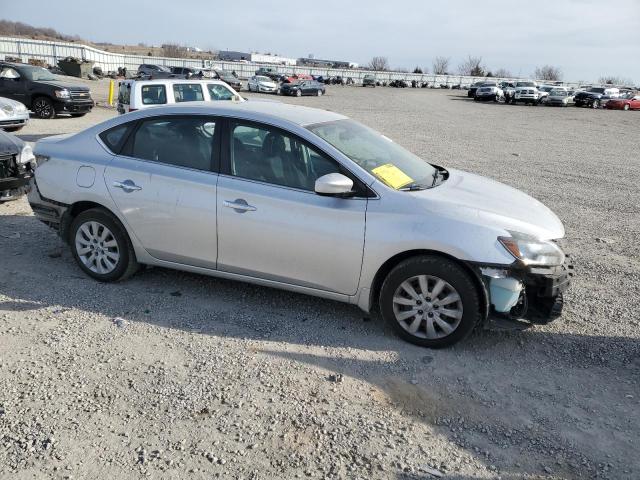 3N1AB7AP7GY272387 - 2016 NISSAN SENTRA S SILVER photo 4