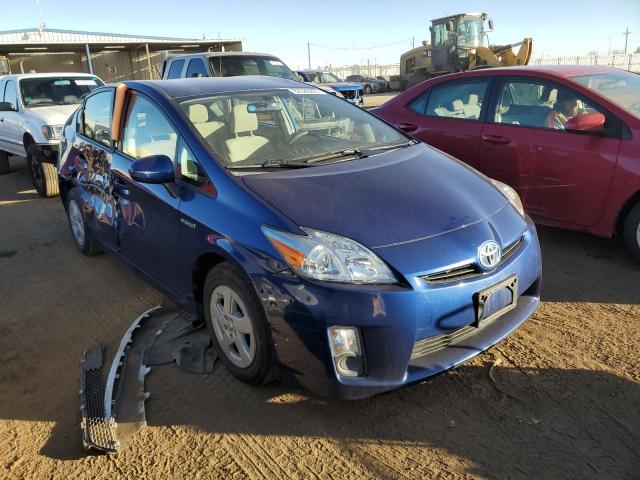 JTDKN3DU9B0311275 - 2011 TOYOTA PRIUS BLUE photo 4