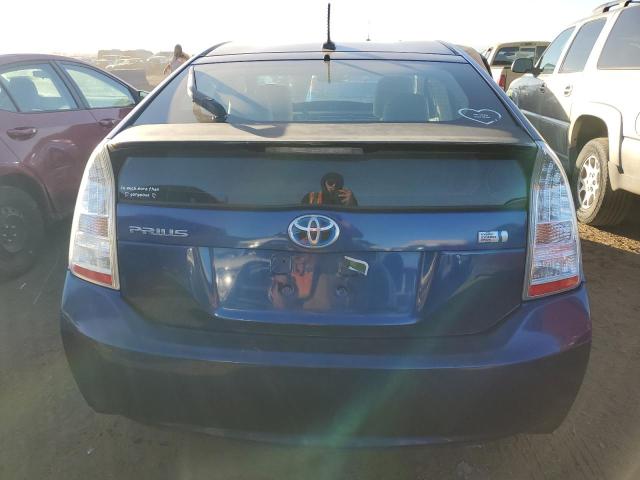 JTDKN3DU9B0311275 - 2011 TOYOTA PRIUS BLUE photo 6