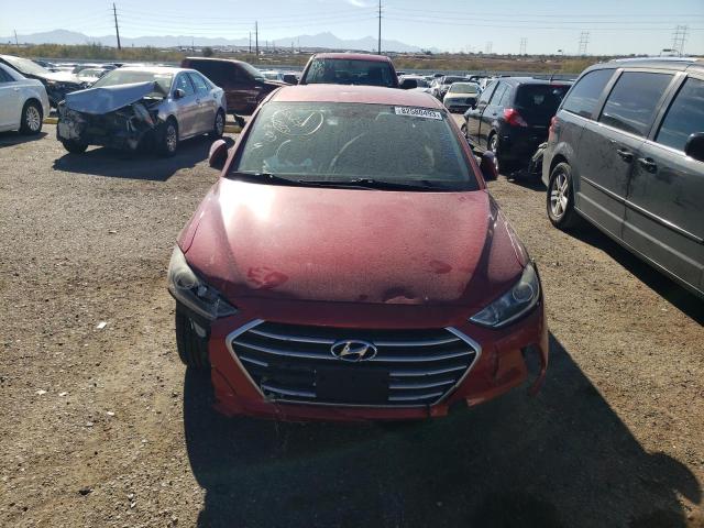 5NPD74LF6HH206491 - 2017 HYUNDAI ELANTRA SE RED photo 5