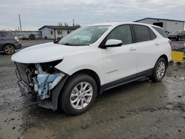 3GNAXUEV7KS598795 - 2019 CHEVROLET EQUINOX LT WHITE photo 1