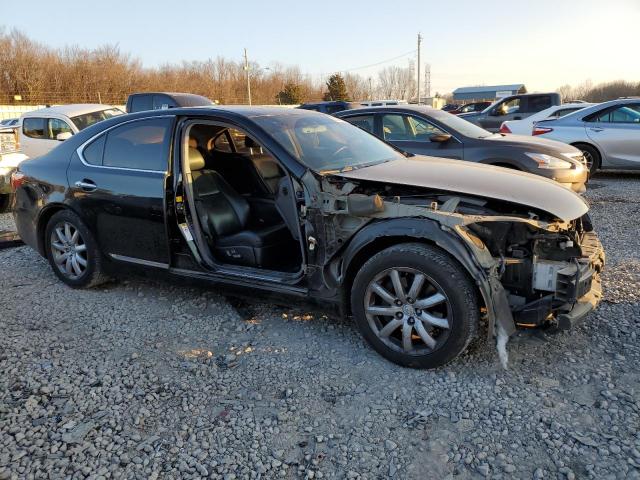 JTHBL46F385067014 - 2008 LEXUS LS 460 BLACK photo 4