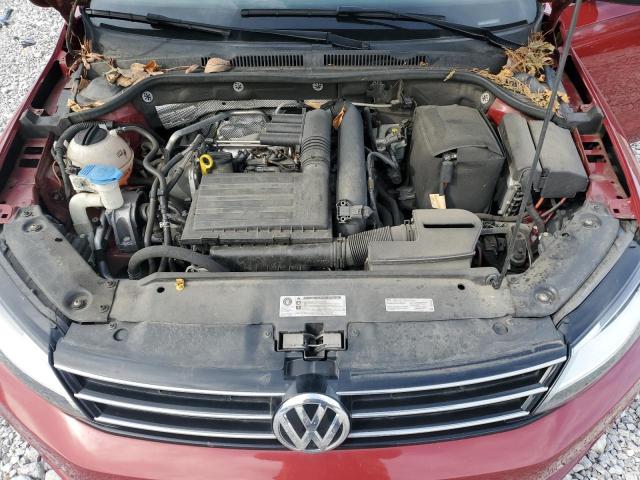 3VWDB7AJ7HM248554 - 2017 VOLKSWAGEN JETTA SE RED photo 11
