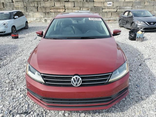 3VWDB7AJ7HM248554 - 2017 VOLKSWAGEN JETTA SE RED photo 5