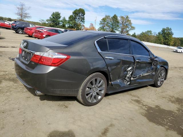 1HGCR3F86DA021826 - 2013 HONDA ACCORD EXL GRAY photo 3