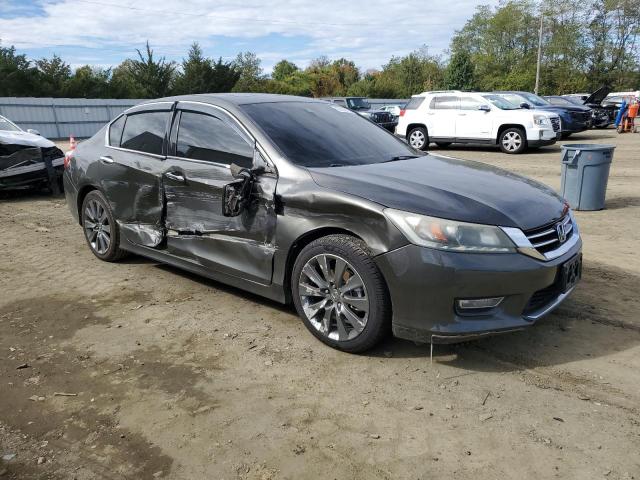 1HGCR3F86DA021826 - 2013 HONDA ACCORD EXL GRAY photo 4
