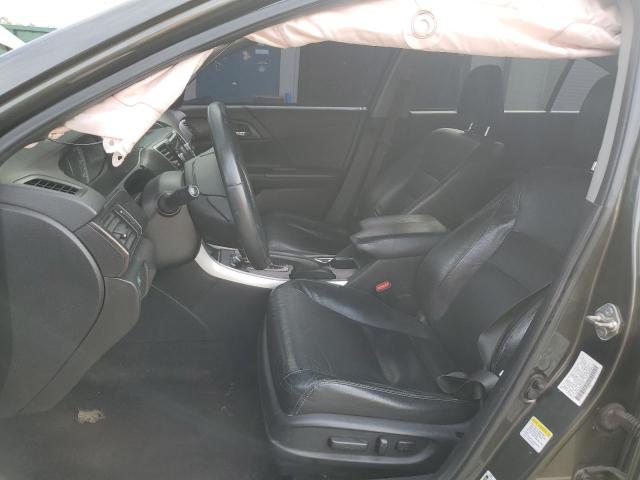 1HGCR3F86DA021826 - 2013 HONDA ACCORD EXL GRAY photo 7
