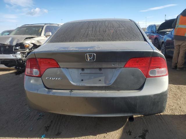 1HGFA165X8L041411 - 2008 HONDA CIVIC LX GRAY photo 6