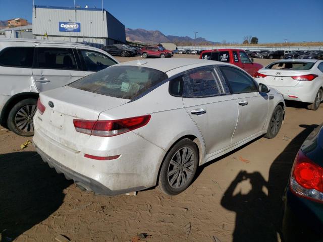 5XXGT4L37KG360712 - 2019 KIA OPTIMA LX WHITE photo 3