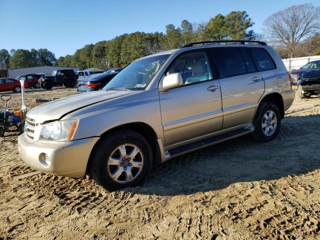 2002 TOYOTA HIGHLANDER LIMITED, 