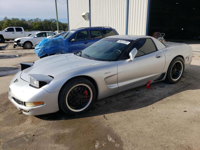 1G1YY12S515128943 - 2001 CHEVROLET CORVETTE Z06 SILVER photo 1