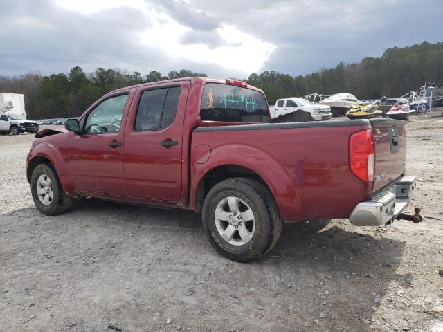 1N6AD0ER8DN761980 - 2013 NISSAN FRONTIER S RED photo 2