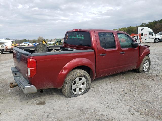 1N6AD0ER8DN761980 - 2013 NISSAN FRONTIER S RED photo 3