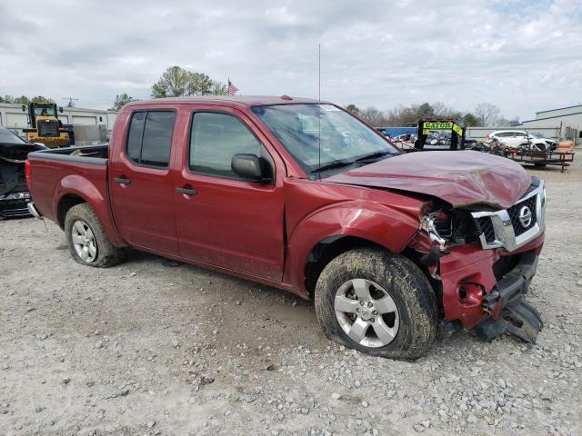 1N6AD0ER8DN761980 - 2013 NISSAN FRONTIER S RED photo 4
