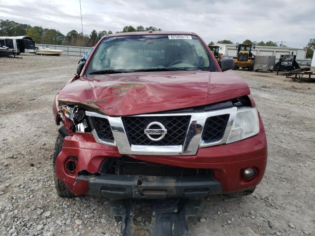 1N6AD0ER8DN761980 - 2013 NISSAN FRONTIER S RED photo 5