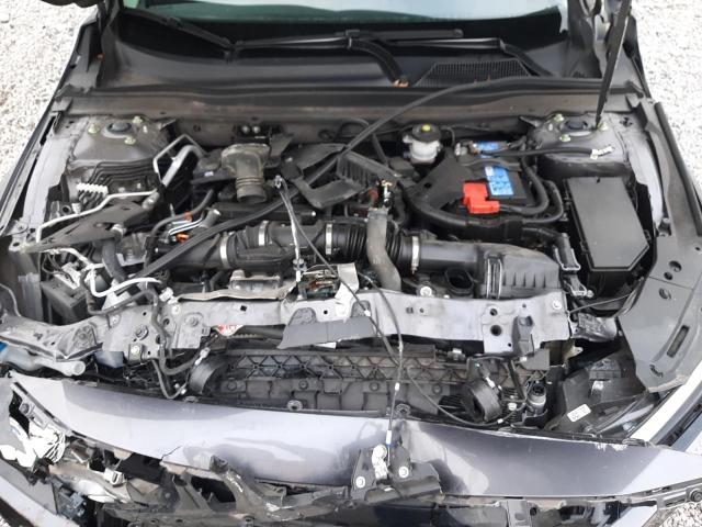 1HGCV1F13MA027621 - 2021 HONDA ACCORD LX GRAY photo 11