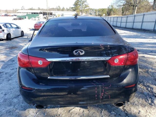 JN1BV7AR1FM393995 - 2015 INFINITI Q50 BASE BLACK photo 6