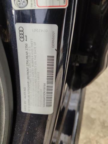 WAUHGAFCXDN108184 - 2013 AUDI A6 PRESTIGE Черный фото 13