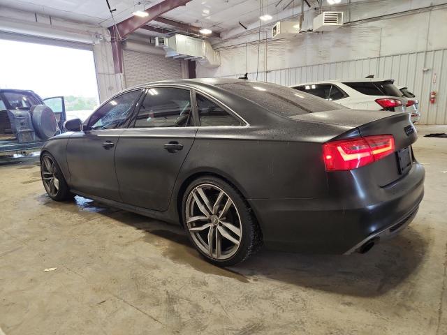 WAUHGAFCXDN108184 - 2013 AUDI A6 PRESTIGE Черный фото 2