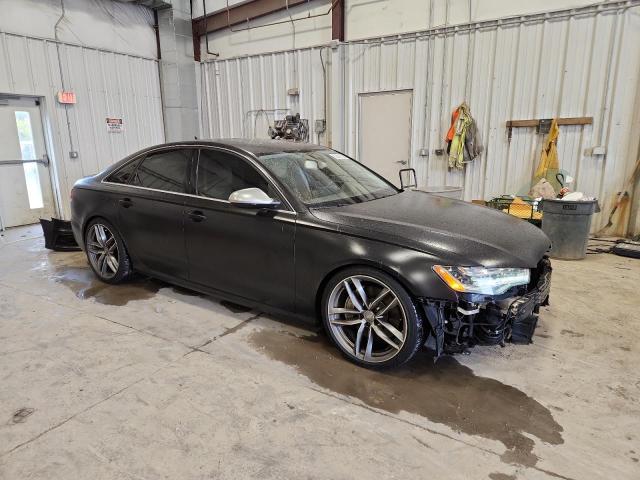 WAUHGAFCXDN108184 - 2013 AUDI A6 PRESTIGE Черный фото 4