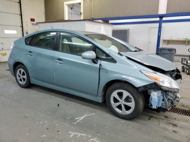 JTDKN3DU3E1743827 - 2014 TOYOTA PRIUS GREEN photo 4