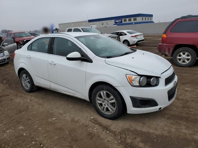 1G1JC5SH0D4181670 - 2013 CHEVROLET SONIC LT WHITE photo 4