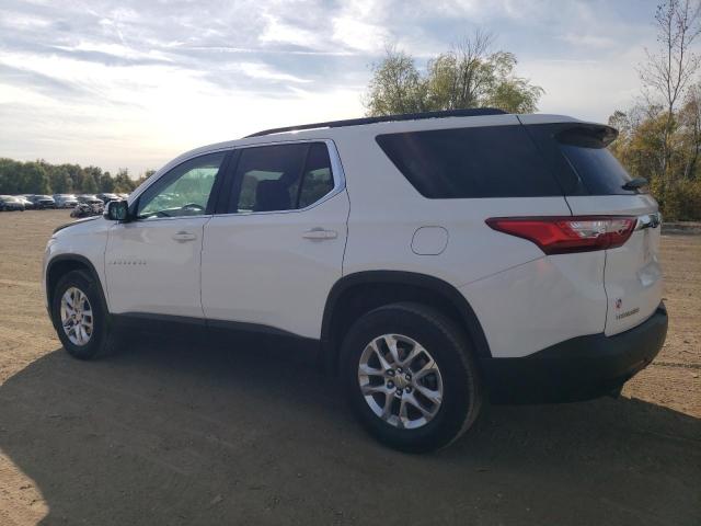 1GNERGKW3LJ249260 - 2020 CHEVROLET TRAVERSE LT WHITE photo 2