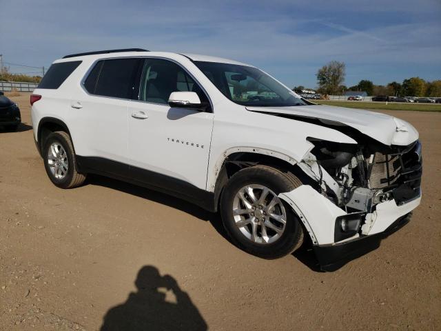 1GNERGKW3LJ249260 - 2020 CHEVROLET TRAVERSE LT WHITE photo 4