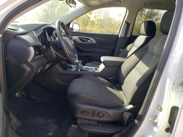 1GNERGKW3LJ249260 - 2020 CHEVROLET TRAVERSE LT WHITE photo 7
