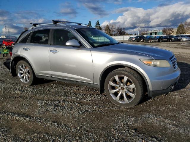 JNRAS08WX4X201781 - 2004 INFINITI FX35 SILVER photo 4