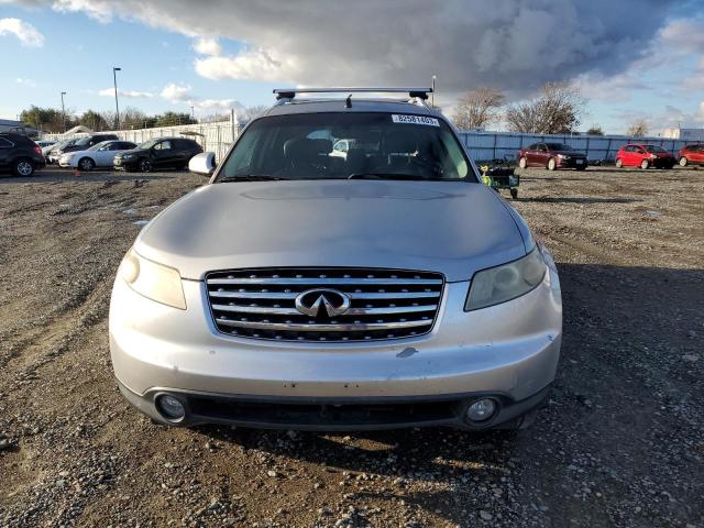 JNRAS08WX4X201781 - 2004 INFINITI FX35 SILVER photo 5