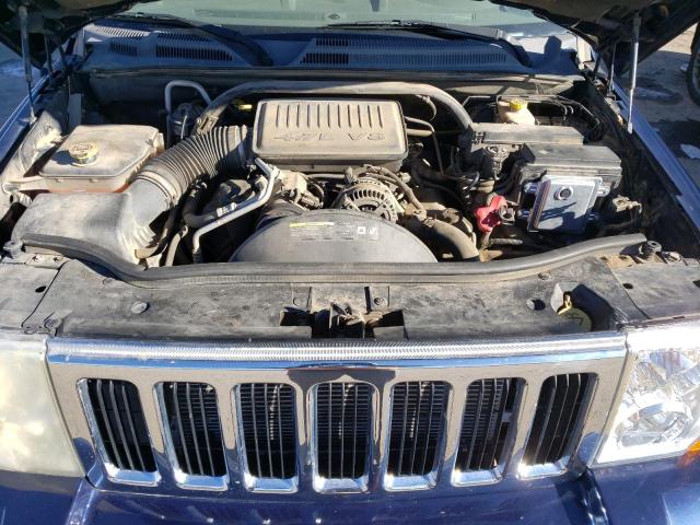 1J8HG58N66C139478 - 2006 JEEP COMMANDER LIMITED BLUE photo 11