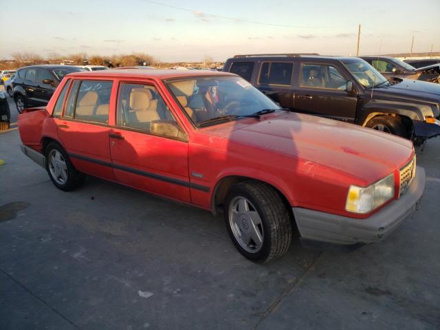 YV1FA874XL1471743 - 1990 VOLVO 740 RED photo 4