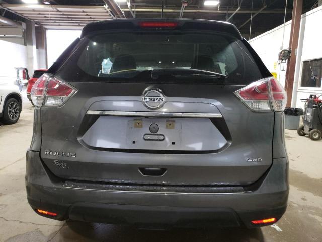KNMAT2MV4FP523695 - 2015 NISSAN ROGUE S 灰色 照片 6