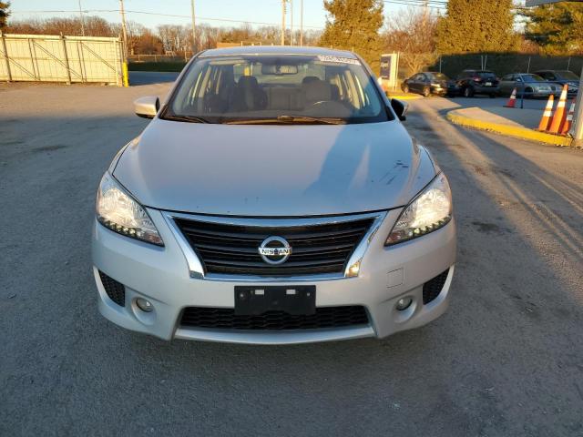 3N1AB7AP0DL710045 - 2013 NISSAN SENTRA S SILVER photo 5