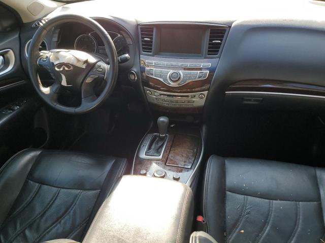 5N1AL0MM7DC301650 - 2013 INFINITI JX35 SILVER photo 8